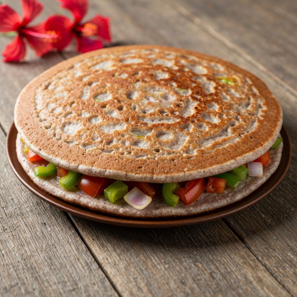 Ragi Vegetable Chilla